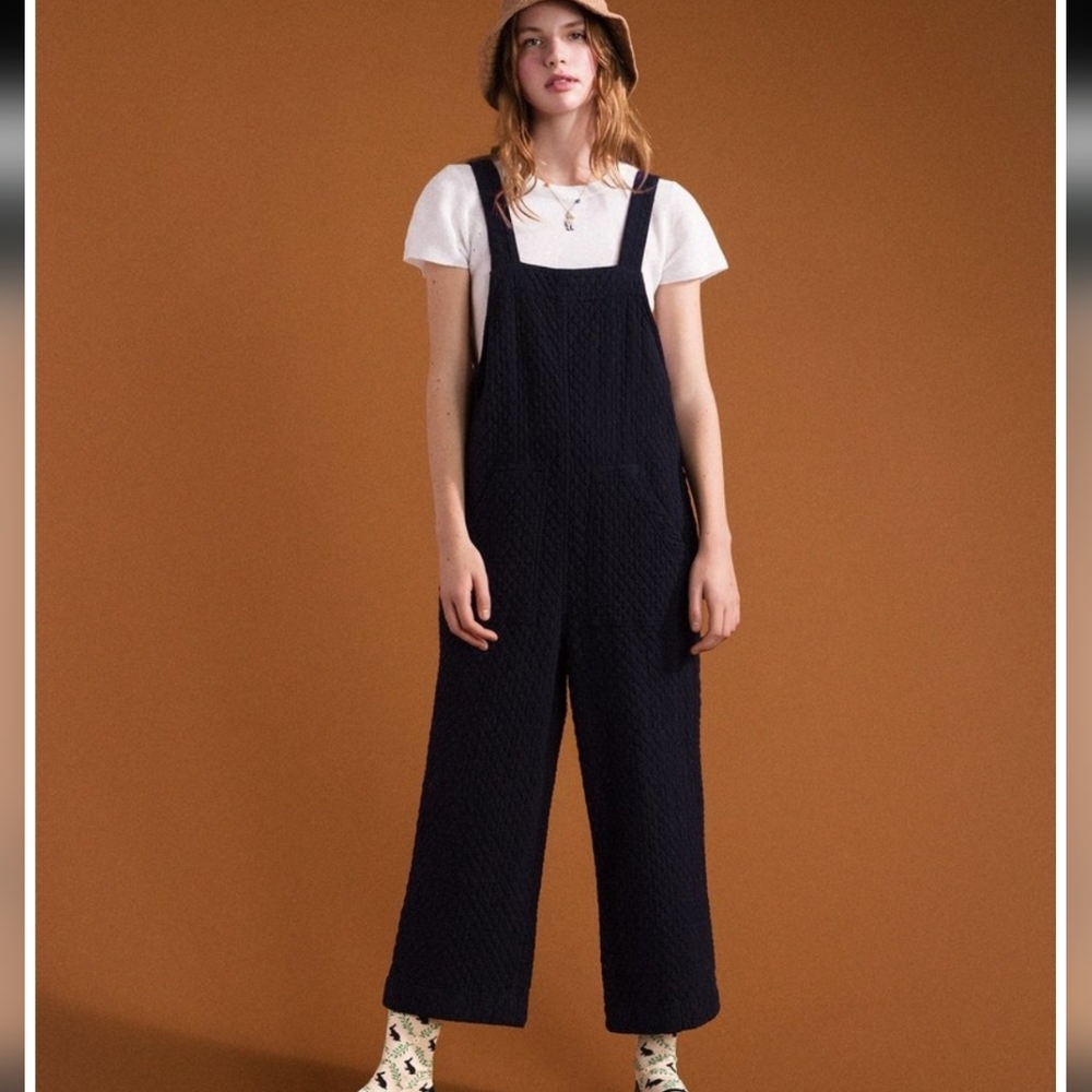 Hansel From Basel Moss Quilted Jumper Midnight Countrychic Gardengirl